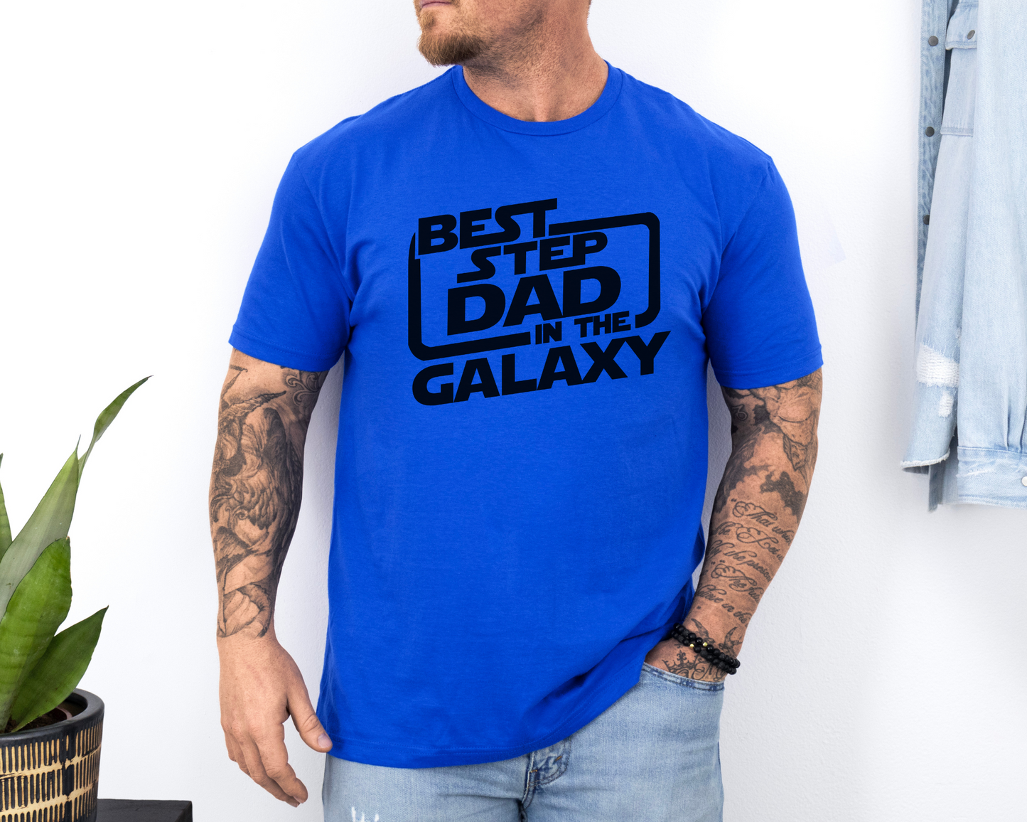 Best Step Dad in the galaxy - T-shirt
