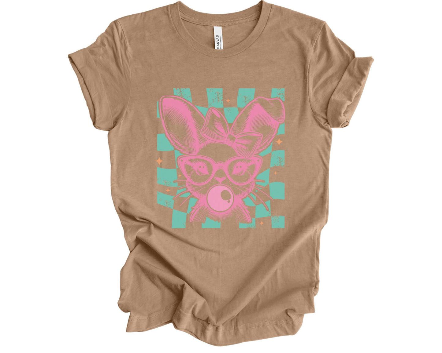Retro Easter Bubblegum Bunny