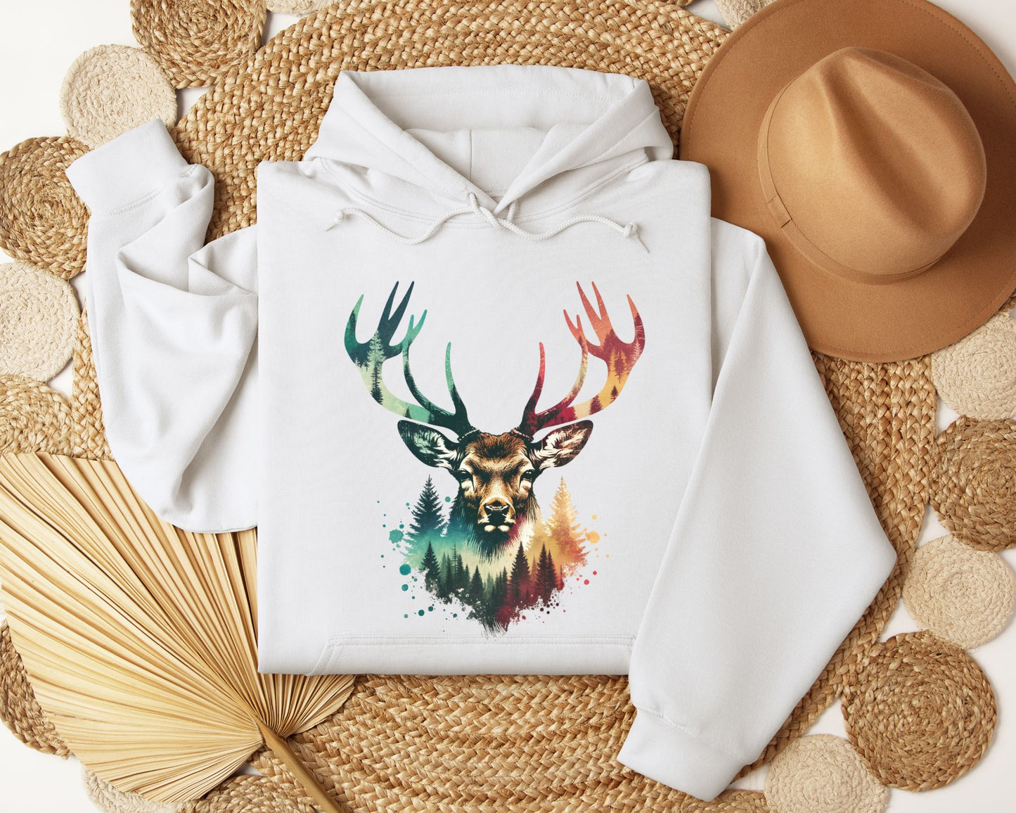 Watercolor Buck