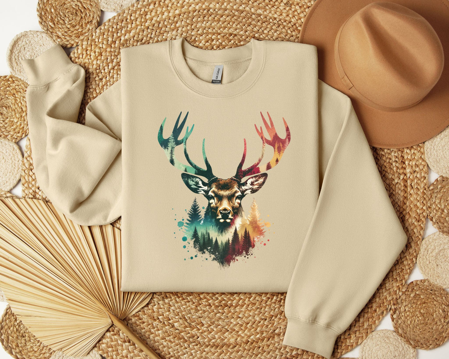 Watercolor Buck