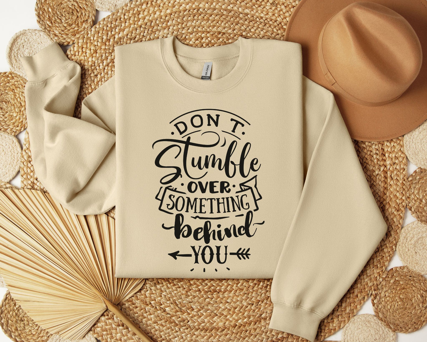 Don't stumble over something behind you - Crew