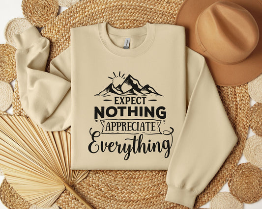 Expect nothing, appreciate everything - Crew