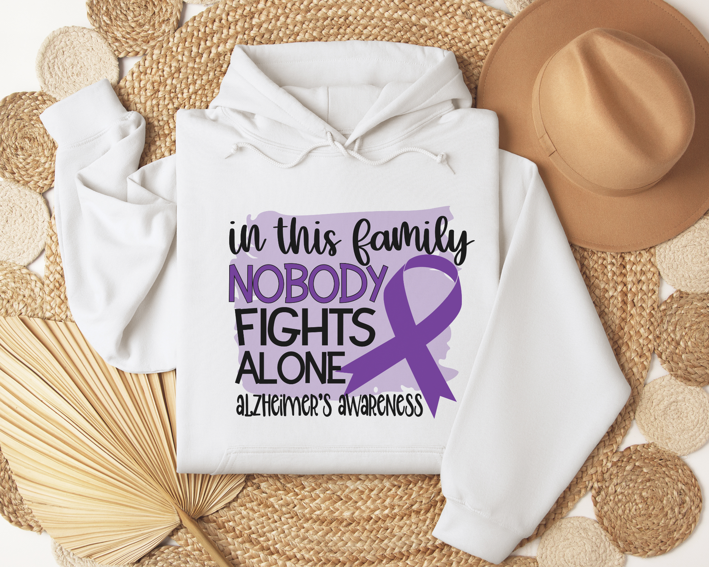 No body fights alone...Alzheimer's