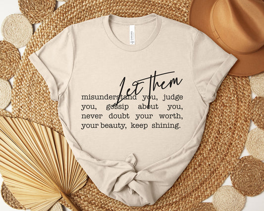 Let Them Design #3 T-shirt