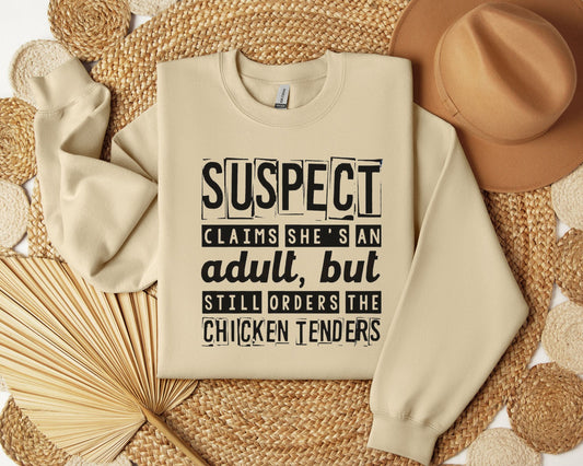 Suspect claims she's an adult - Crew