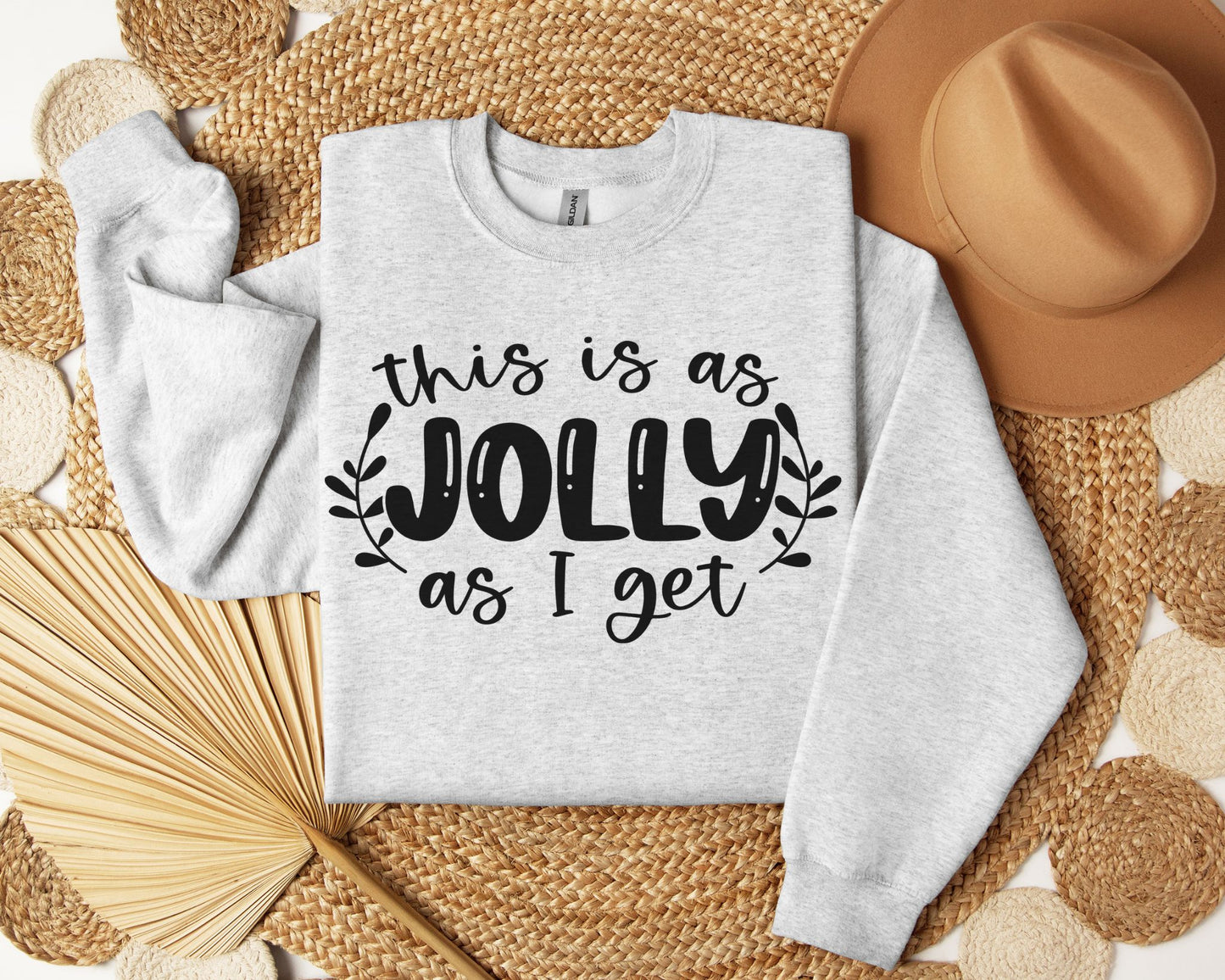 This is as jolly as I get - Crew