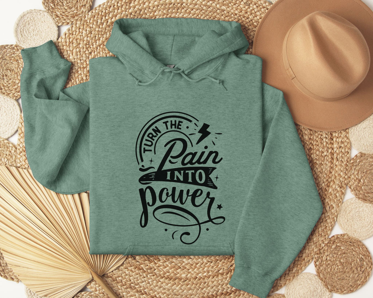 Turn the pain into power - Hoodie