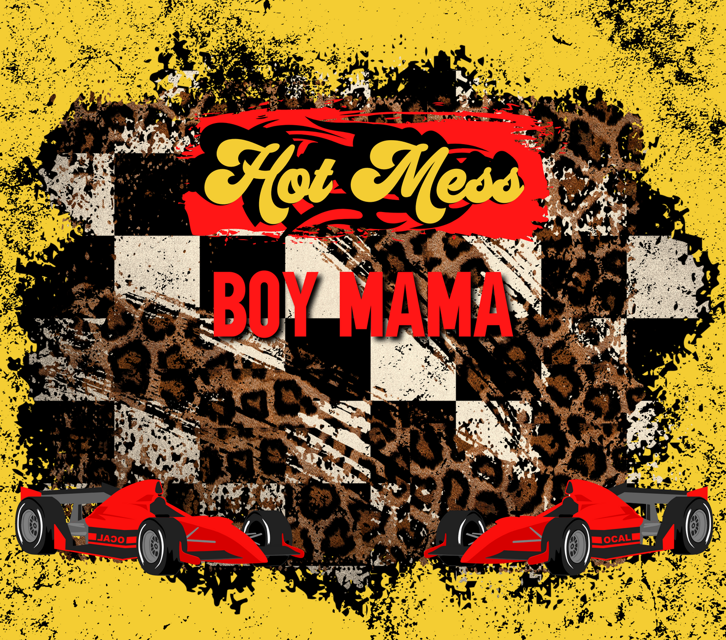 Hot mess Boy Mama