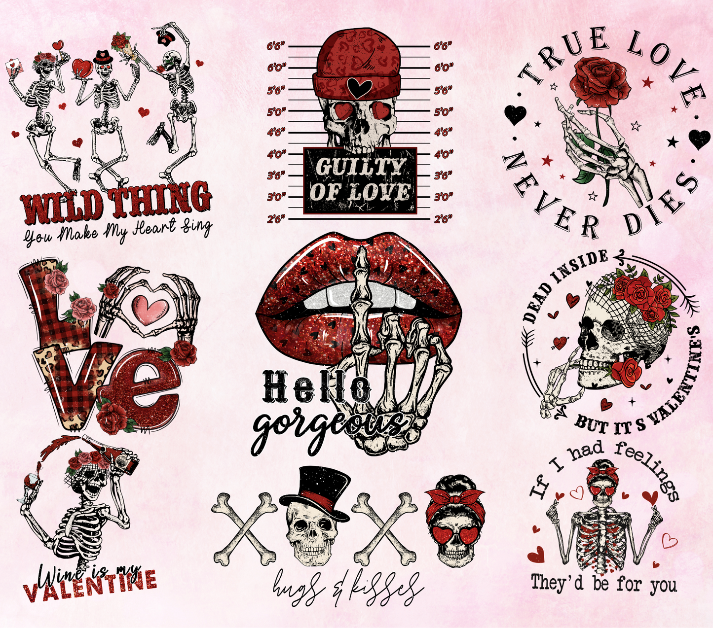 Valentine Skeletons