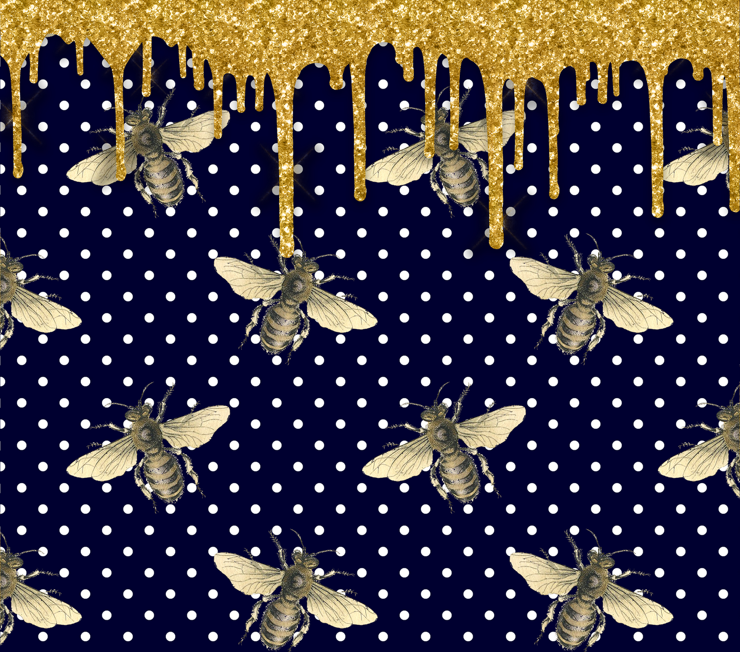 Bees and Polka Dots