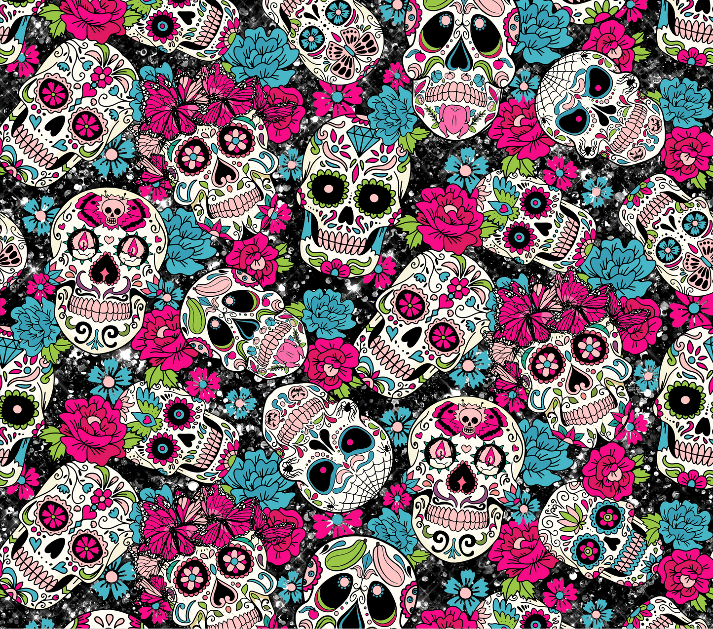 Pink Sugar Skulls