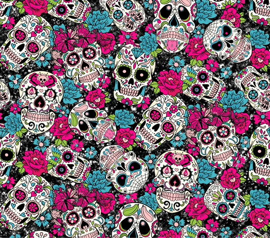 Pink Sugar Skulls