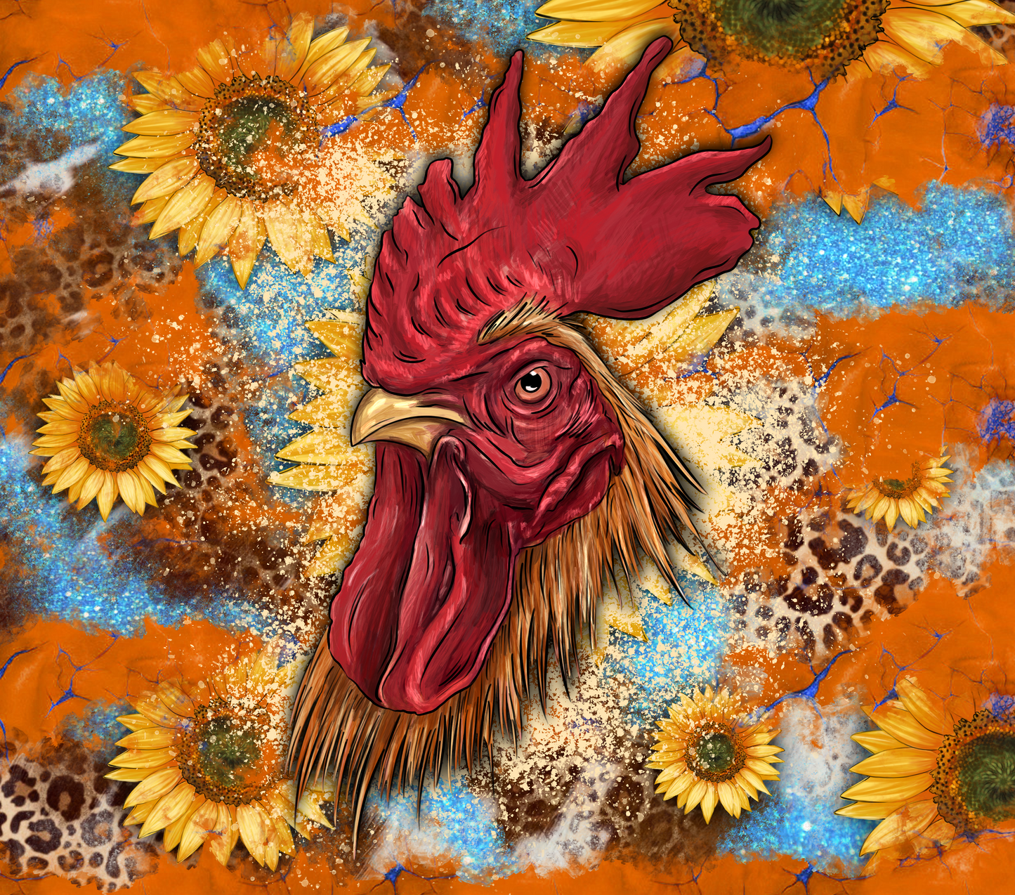 Rooster Sunflower