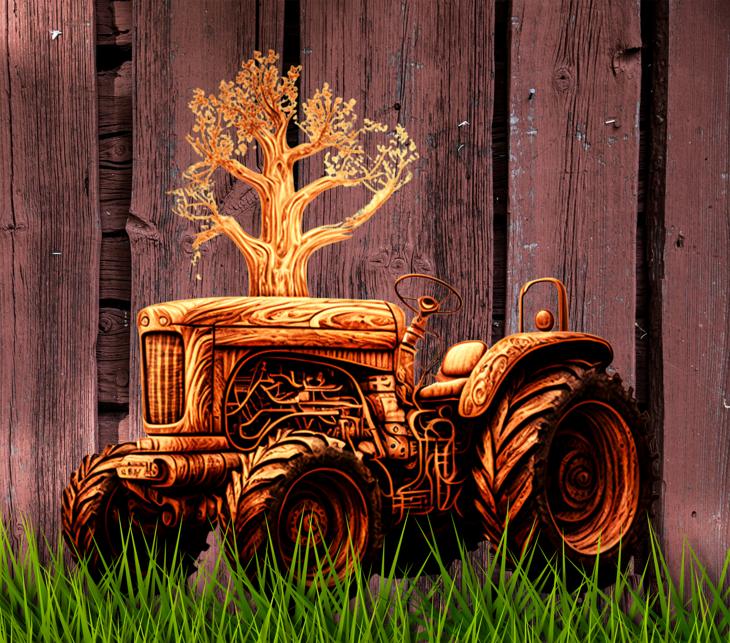 Wood Tractor