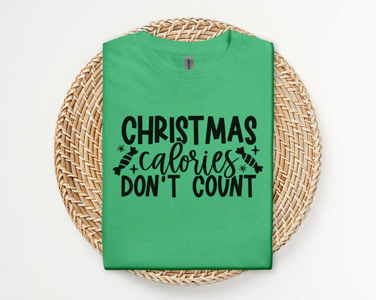 Christmas calories don't count - T-shirt