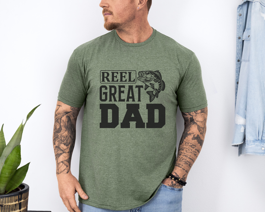 Reel Great Dad - T-shirt