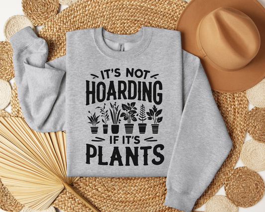 Not hoarding if its plants - Crew