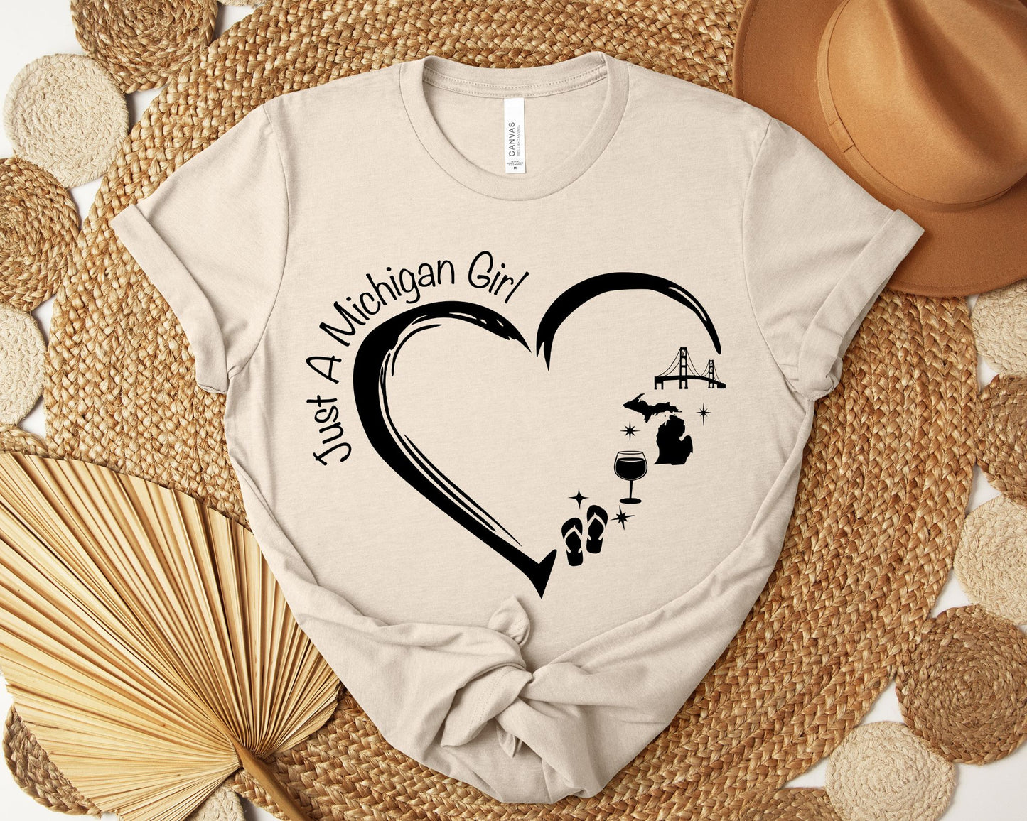 Just a Michigan girl #2 T-shirt