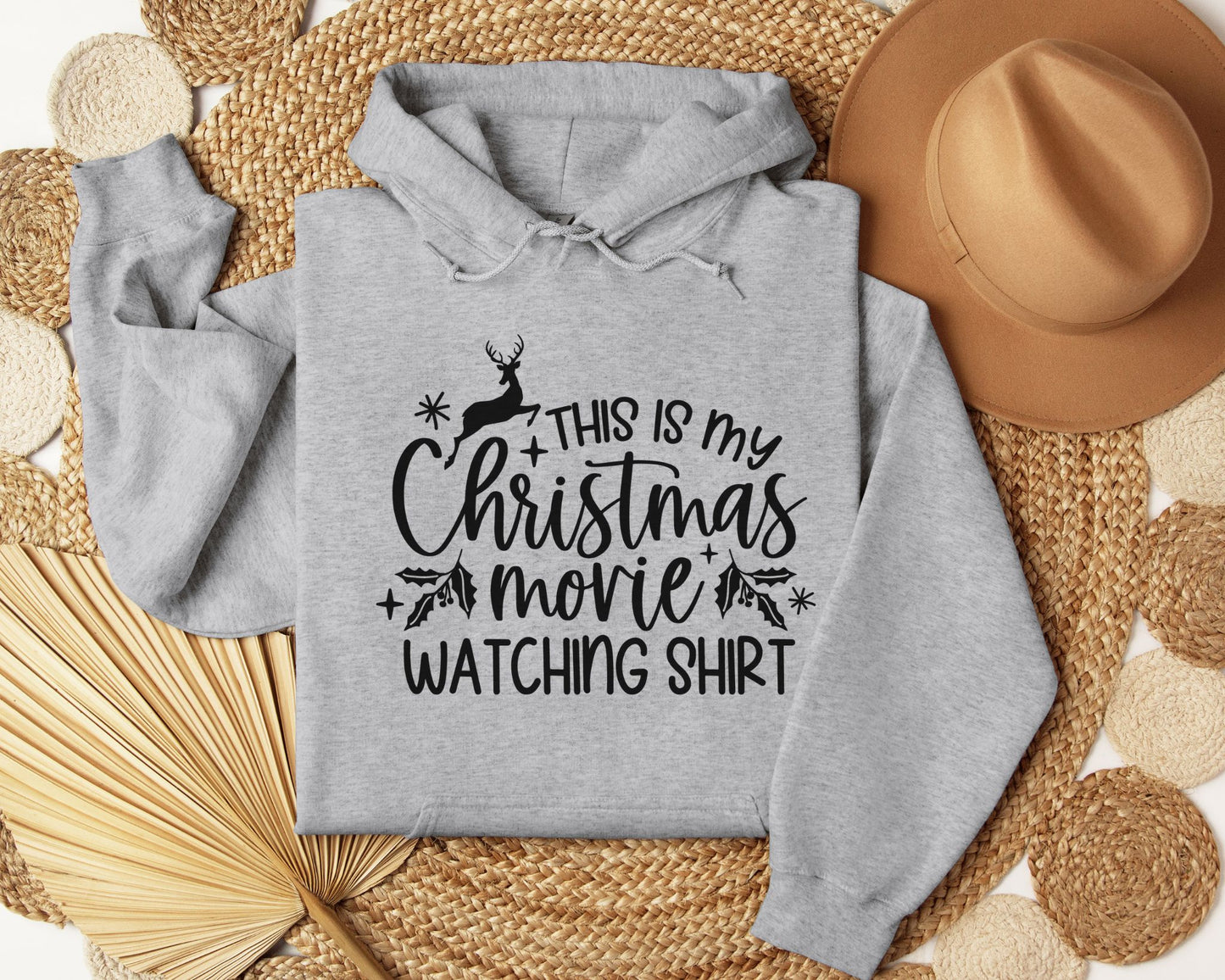 This is my Christmas movie watching shirt - Hoodie