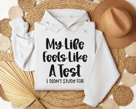 My life feels like a test - Hoodie