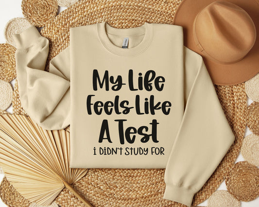 My life feels like a test - Crew