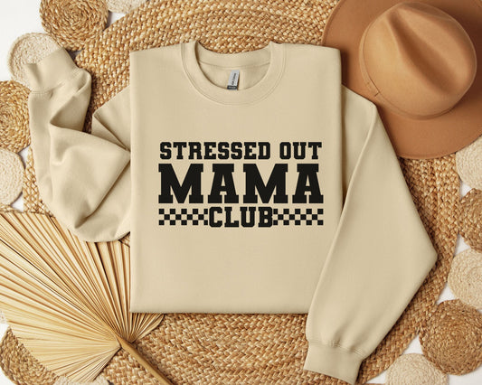 Stressed out mama club - Crew