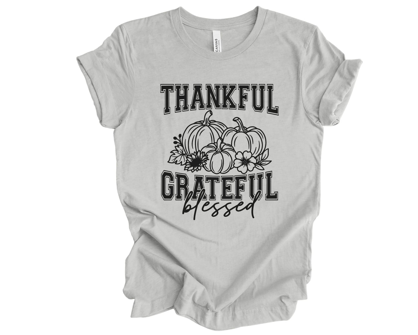 Thankful Grateful Blessed - T-shirt