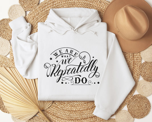 We are what we repeatedly do - Hoodie