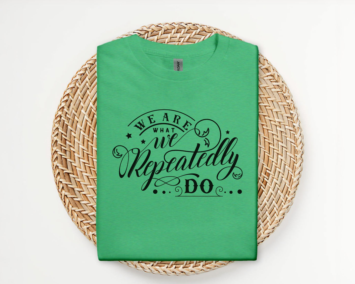 We are what we repeatedly do - T-shirt